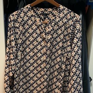 Plus Size Talbots Long Sleeve Blouse